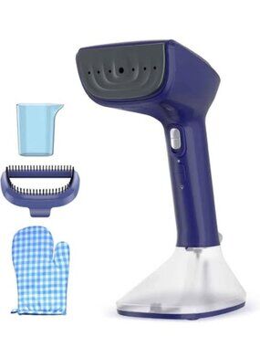 Steamer for Clothes Handheld Garment Fabric Wrinkles Remover, 2 Modes of Wet and